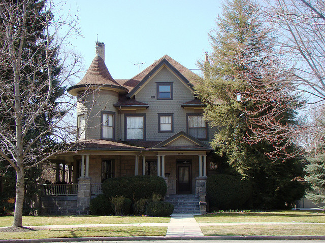 Queen Anne style home downtown